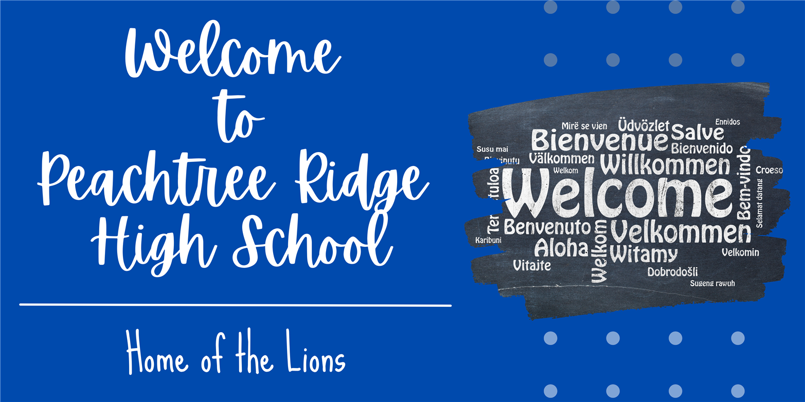 Welcome to Peachtree Ridge High School Banner